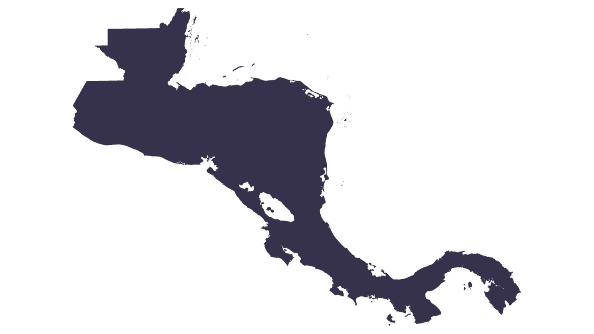 Central America Map