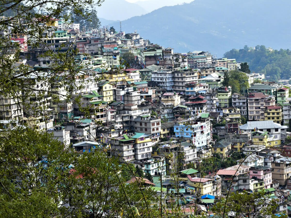 Scenic views covered in ATW Travels Gangtok trip package